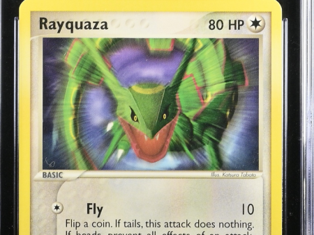 CGC 8.5 | Rayquaza POP Serie 1 2004 Inglés Fashion