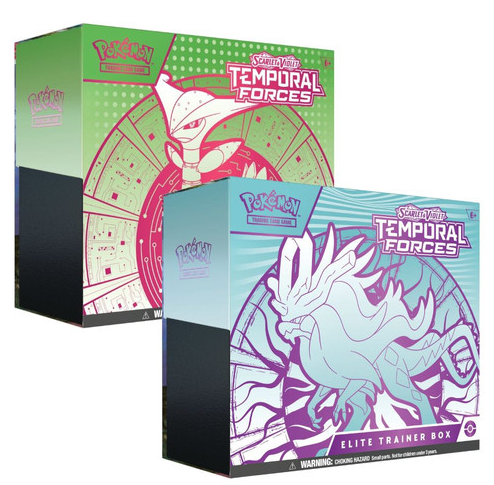 Temporal Forces Elite Trainer Box (9 packs with 10 cards) (Box May Vary) For Discount