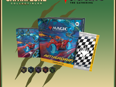 Magic: the Gathering -  Aetherdrift Prerelease Kit  (2 14 25) Hot on Sale