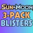 Pokémon TCG: Sun & Moon Era 3-Pack Blisters Hot on Sale