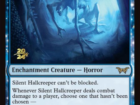 Silent Hallcreeper [Duskmourn: House of Horror Prerelease Promos] Hot on Sale