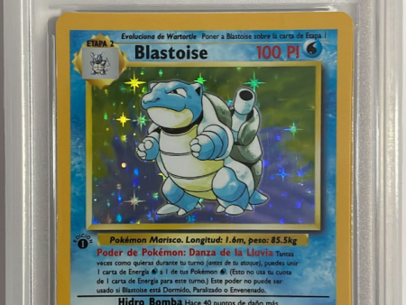 EG 7.5 | Pokémon Blastoise (BS 2) Base Set 1st Edition Español 1999 Online