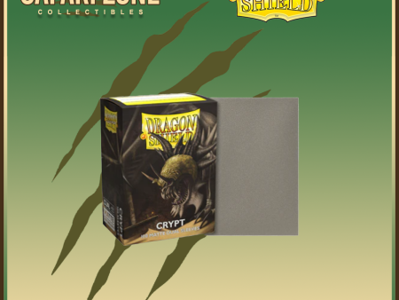 Dragon Shield: Standard Size Sleeves 100 count Dual Matte - Crypt Fashion