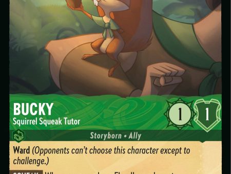 Bucky - Squirrel Squeak Tutor (15) [Promo Cards] For Sale