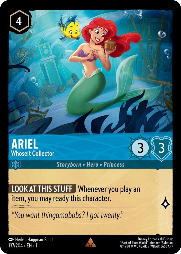 Ariel - Whoseit Collector (137 204) [The First Chapter] Online Sale