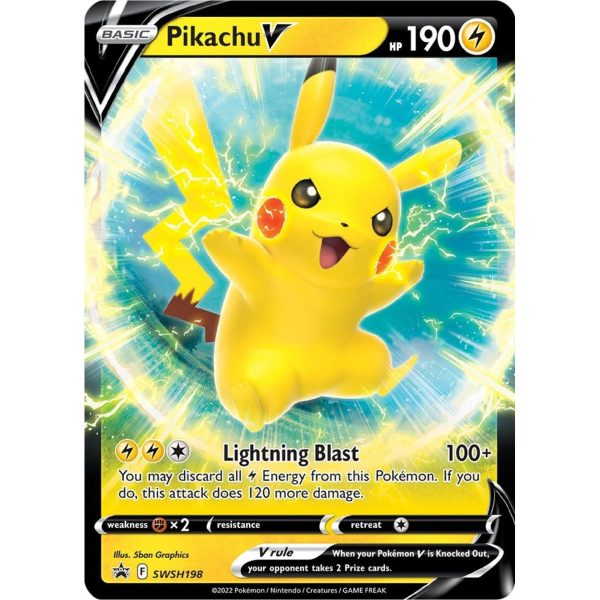 Carta Jumbo Pikachu V Fashion