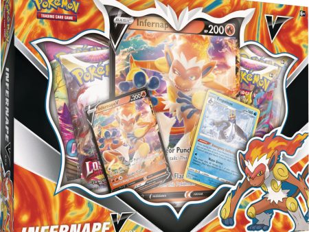 Pokémon | Caja Infernape V Premium (4 Sobres) Inglés 2022 Online now