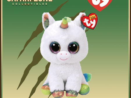 TY Beanie Babies  - Pixie White Unicorn - large Online Hot Sale