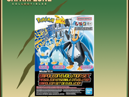 Pokemon: Model Kit Quick!! Empoleon Evolution Set Online Sale