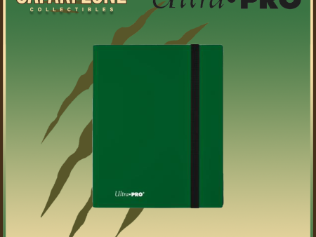 Ultra Pro: 9-Pocket Eclipse Binder Forest Green Hot on Sale