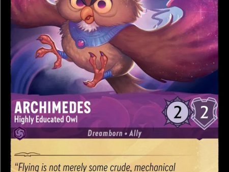 Archimedes - Highly Educated Owl (36 204) [The First Chapter] Cheap