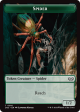 Treefolk    Spider Double-Sided Token [Duskmourn: House of Horror Commander Tokens] Sale