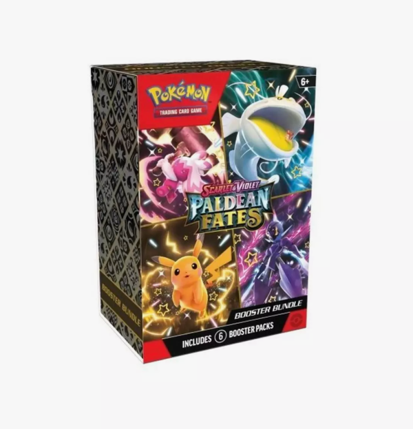 Paldean Fates Booster Bundle (6 Packs, 10 Cards Per Pack) Discount