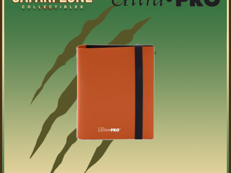 Ultra Pro: PRO Binder 2-Pocket Eclipse - Pumpkin Orange Supply