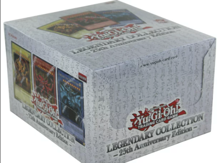 Yu-gi-oh Legendary Collection: 25th Anniversary Edition Display (5 mini box in a display, 5 packs in a mini, 6 cards in a pack) Cheap