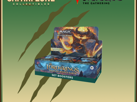 Magic the Gathering: LOTR Tales of Middle-earth - Set Booster Box For Sale