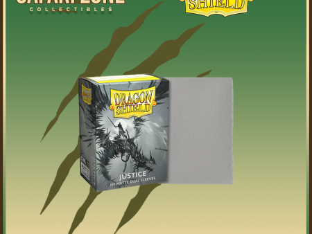 Dragon Shield: Standard Size Sleeves 100 count Dual Matte - Justice Online Hot Sale