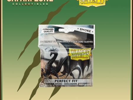 Dragon Shield: Perfect Fit Standard Sideload - Smoke 100CT Supply