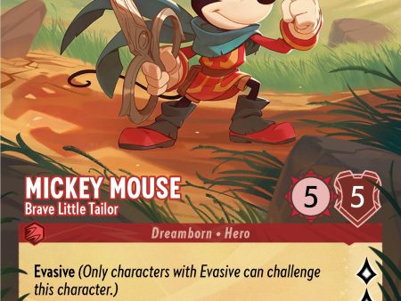 Mickey Mouse - Brave Little Tailor (Extended Art) (1) [D23 Promos] on Sale