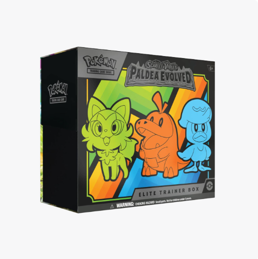 Scarlet & Violet Paldea Evolved Elite Trainer Box For Cheap