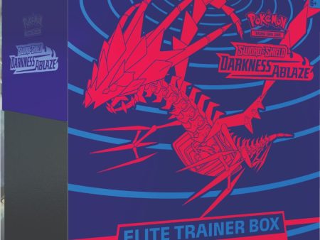 Pokemon Darkness Ablaze Elite Trainer Box (8 packs per box, 10 cards per pack) Hot on Sale