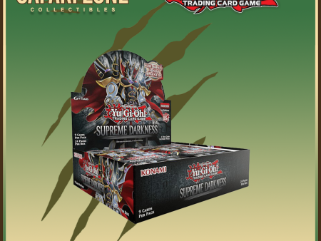 Yu-Gi-Oh! - Supreme Darkness Booster Box 1st Edition (1 24 24) Supply