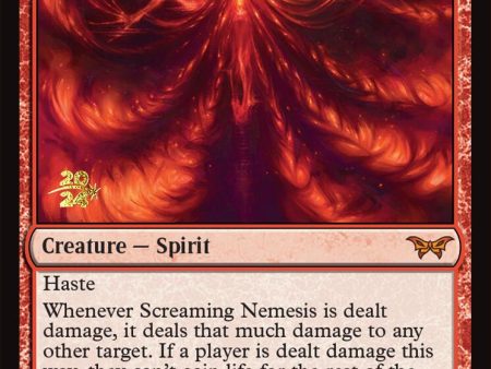 Screaming Nemesis [Duskmourn: House of Horror Prerelease Promos] Online Hot Sale