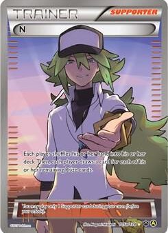 PKMN Singles  - N (Supporter) - 105a 124 Online Hot Sale