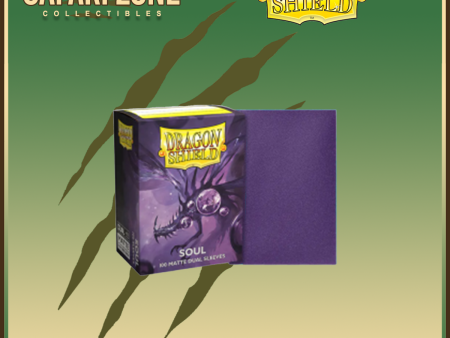 Dragon Shield: Standard Size Sleeves 100 count Dual Matte - Soul For Cheap