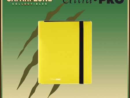 Ultra Pro: 4-Pocket Eclipse Binder - Lemon Yellow For Discount