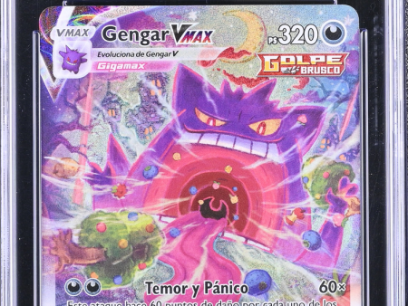 CGC AA | Gengar VMAX (FST 271) Fusión Strike 2022 Español Online now