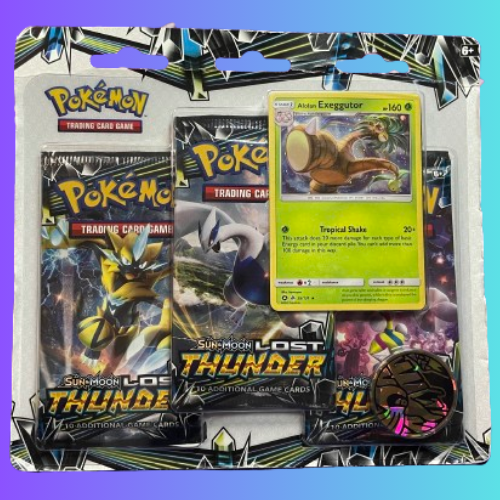 Pokémon TCG: Sun & Moon Era 3-Pack Blisters Hot on Sale