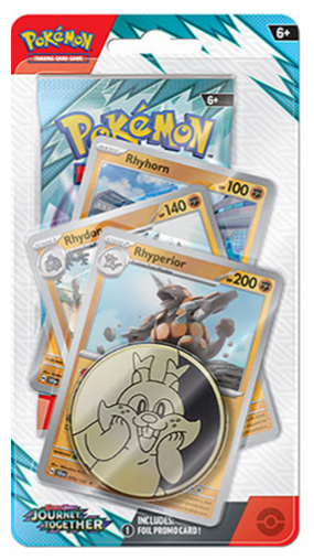 [Precompra] Pokémon | Blister de  Rhyperior  con 1 Sobre de Journey Together Inglés 2025 Online Hot Sale