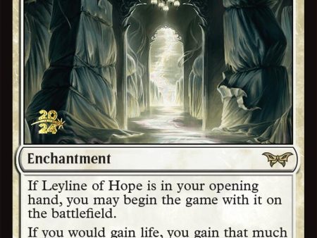 Leyline of Hope [Duskmourn: House of Horror Prerelease Promos] Hot on Sale