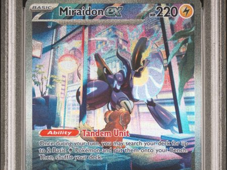 PSA 10 - Miraidon ex 244 198 Supply