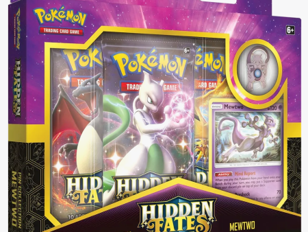 Pokemon Hidden Fates Pin Box (3 packs per box, 10 cards per pack) Online now