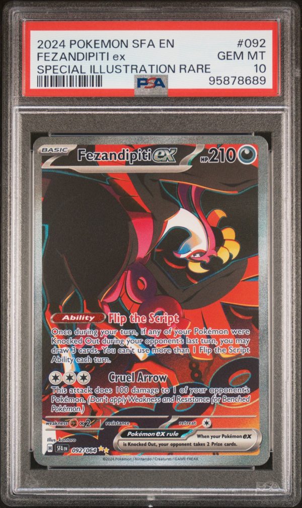 PSA 10 - Fezandipiti ex - 092 064 Discount