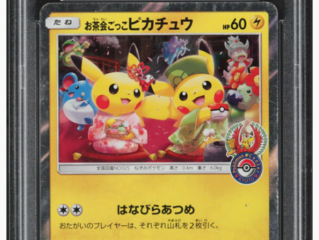 PSA 6 | Pretend Tea Ceremony Pikachu (SM-P 325) Sun & Moon Promos Japonés 2019 Fashion