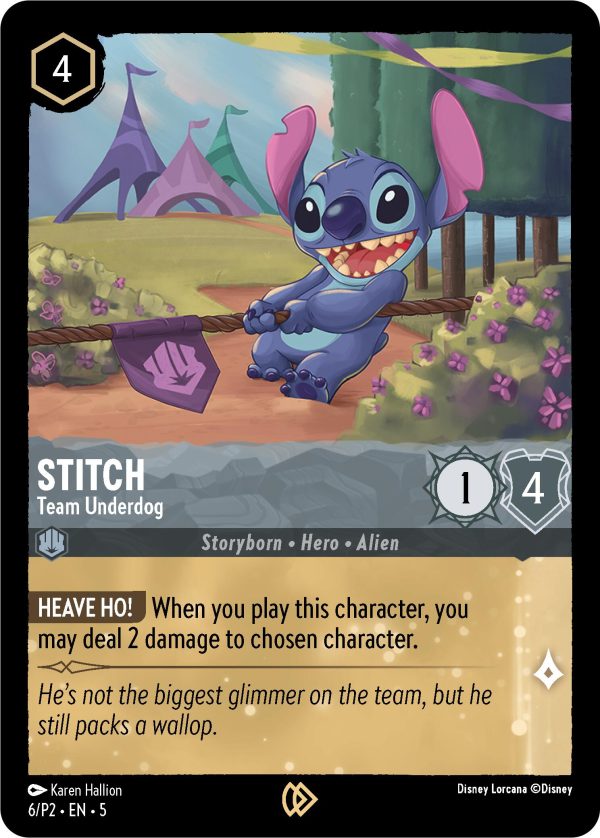 Stitch - Team Underdog (6) [Promo Cards] For Sale