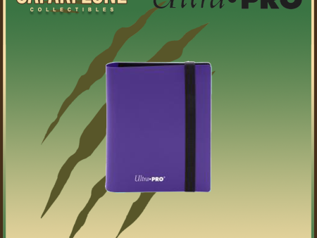 Ultra Pro: PRO Binder 2-Pocket Eclipse - Royal Purple Online Sale