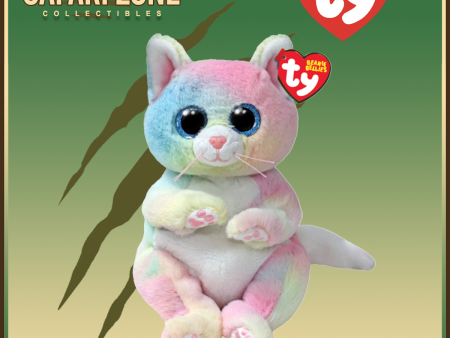 TY Beanie Babies  - Jenni - Rainbow Cat Online Sale