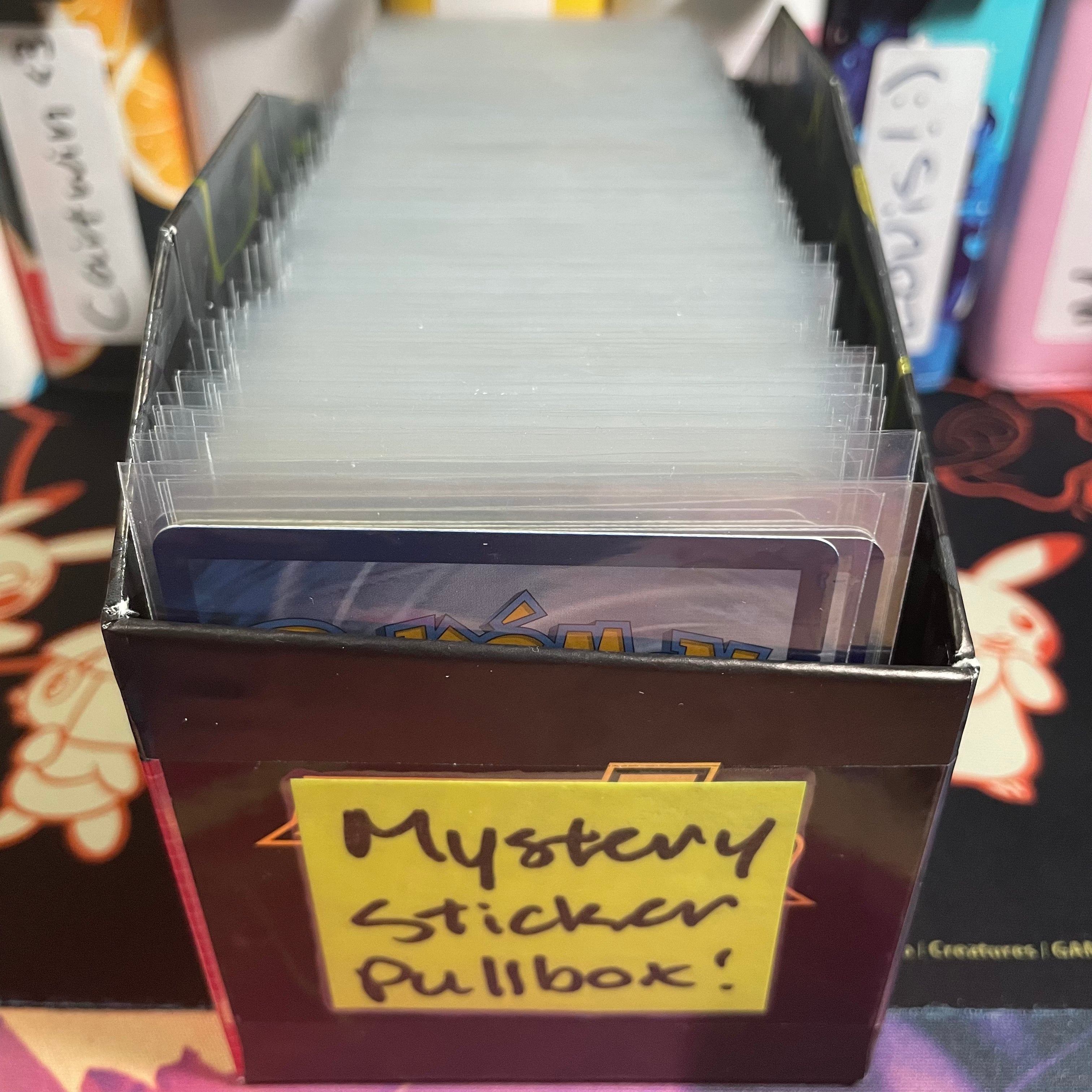 Mystery Sticker Pullbox Supply