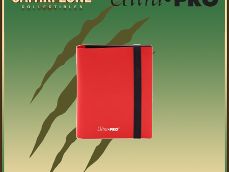 Ultra Pro: PRO Binder 2-Pocket Eclipse - Apple Red For Discount