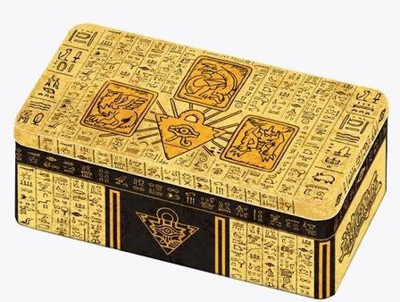 Yugioh Tin of the Pharaoh s Gods (3 packs per box, 18 cards per pack) Supply