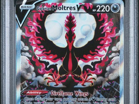 PSA 10 - Galarian Moltrese V - 177 198 Online Sale