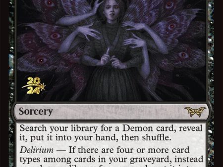 Demonic Counsel [Duskmourn: House of Horror Prerelease Promos] For Sale