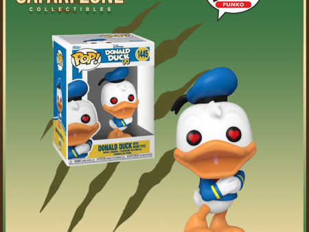 Funko: Disney - Donald Duck - With Heart Eyes #1445 Online Hot Sale