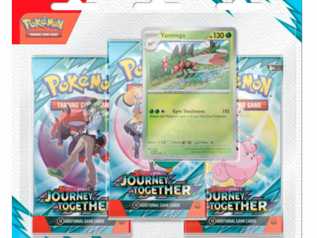 [Precompra] Pokémon | Blister de  Yanmega  con 3 Sobre de Journey Together Inglés 2025 Fashion