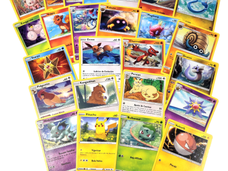 Lote 25 Cartas Kanto (Primera Generación) Supply