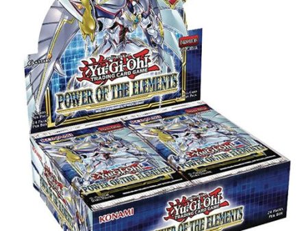 Yugioh Power of the Elements Booster Box (Each box contains 24 packs of 9 cards) For Discount